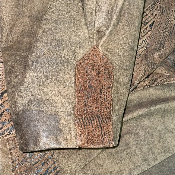 Vintage Global Identity G-III Leather Fashions Jacket. Brown. Bolero Style. Sz M - Picture 8 of 16